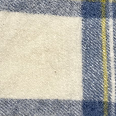 MADE IN ENGLAND製 Glen Lossie 大判チェック柄ウールマフラー マルチカラー