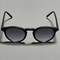 展示品渡し ★新品★ MADE IN ITALY製 SARAGHINA SVEVA 115-ELA4 サングラス ブラック ネイビーレンズ