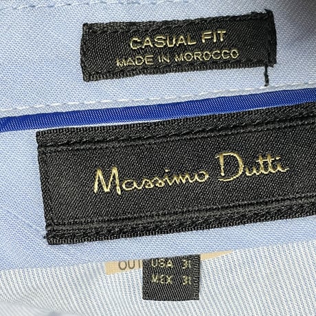 MASSIMO DUTTI スラックス サックスブルー W31サイズ