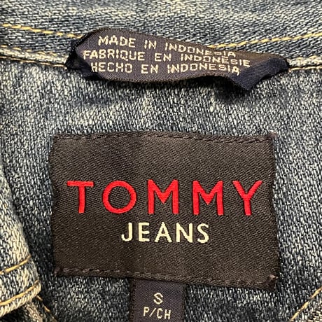 TOMMY JEANS デニムコート インディゴ Sサイズ