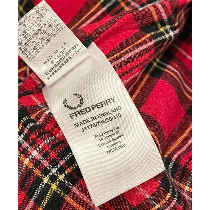 MADE IN ENGLAND製 FRED PERRY ハリントンジャケット ネイビー MADE IN ENGLAND製 FRED PERRY ハリントンジャケット ネイビー