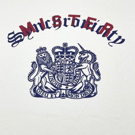 MISTERGENTLEMAN ロゴプリント半袖Tシャツ ホワイト Mサイズ