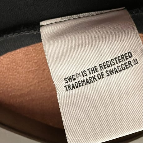 MADE IN JAPAN製 SWAGGER 「NEW」 半袖プリントTシャツ ブラック Mサイズ