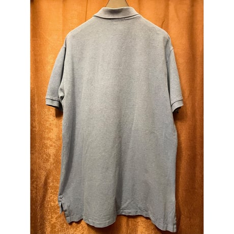 Polo by Ralph Lauren 半袖鹿の子ポロシャツ サックスブルー XLサイズ