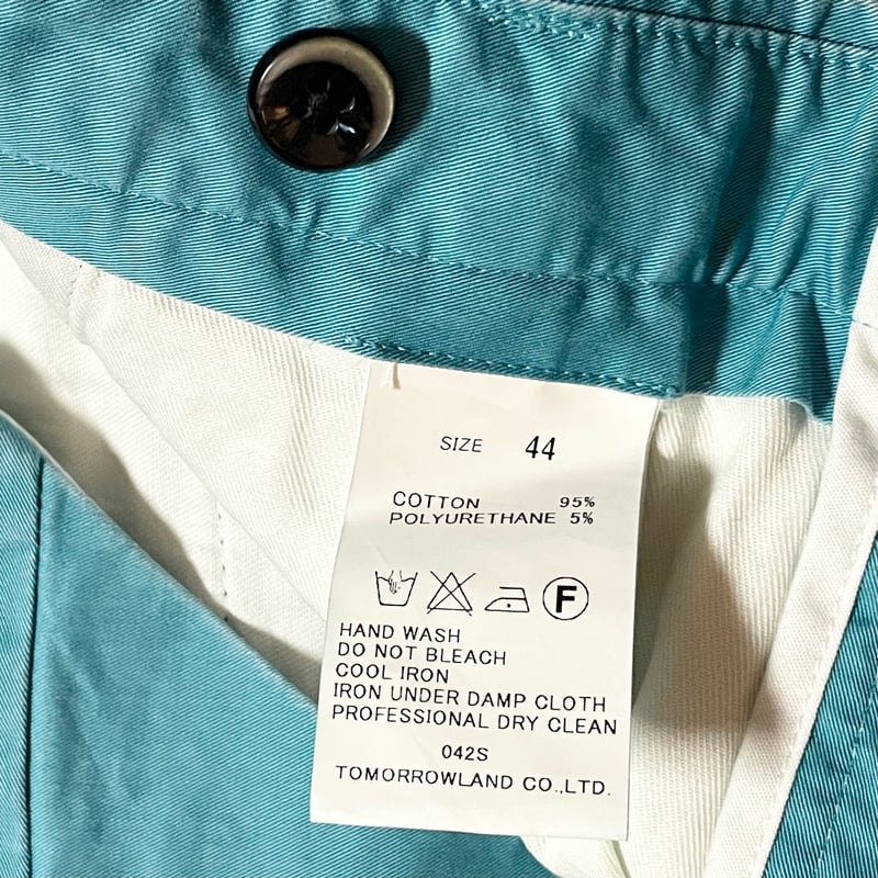 タグ付き MADE IN JAPAN製 TOMORROWLAND PILGRIM コットンハー タグ付き MADE IN JAPAN製 TOMORROWLAND PILGRIM コットンハー