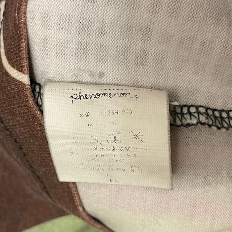 激レア MADE IN JAPAN製 PHENOMENON 2006年モデル NEON総柄プリントTシャツ ブラック XLサイズ