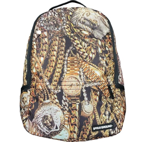 SPRAYGROUND ジュエリーデザインバックパック ブラック Fサイズ