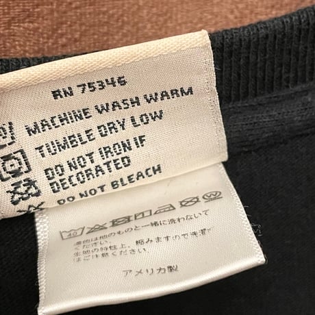 MADE IN USA製 Goodwear ポケット付きVネックTシャツ ブラック Sサイズ