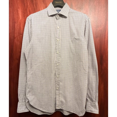 レア MADE IN ITALY製 Polo by Ralph Lauren CIT製 ブロックチェック柄 長袖シャツ マルチカラー 15-1/2サイズ