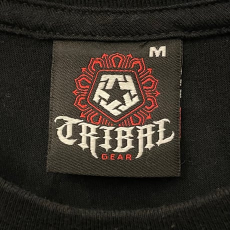 TRIBAL GEAR プリントTシャツ ブラック Mサイズ