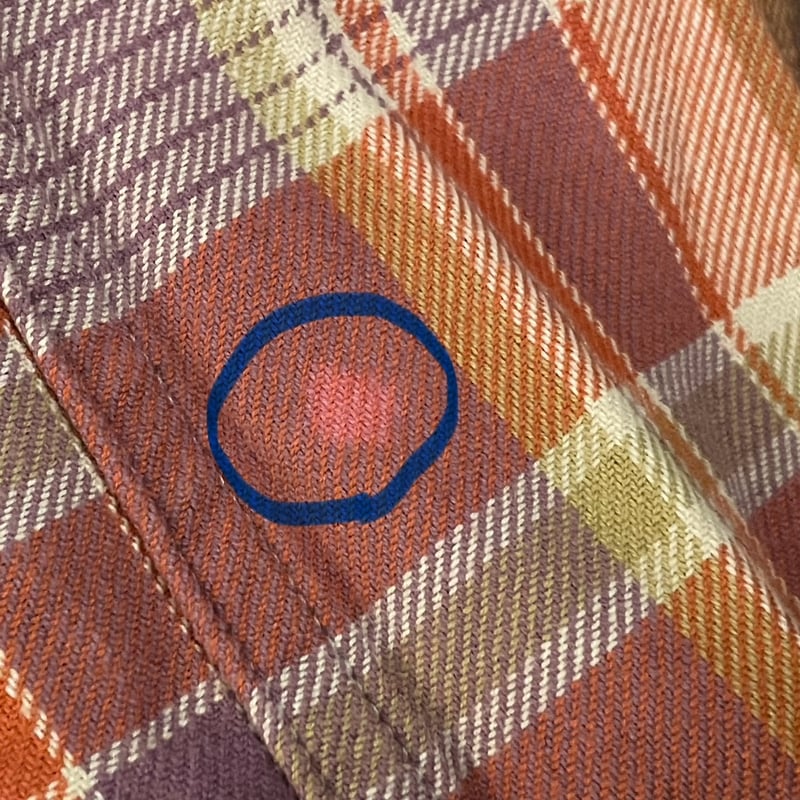 USA製　ポロ　ラルフローレン　マルチカラーチェック柄 長袖シャツ XL Polo by Ralph Lauren 長袖チェック柄エポーレットシャツ マルチ