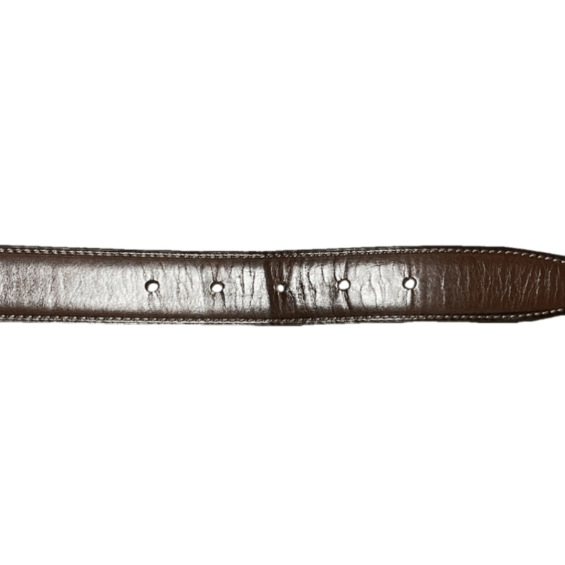 ITA製 フェリージ バケッタレザー ベルト ダークブラウン MADE IN ITALY製 Felisi バケッタレザーベルト ダークブラウン