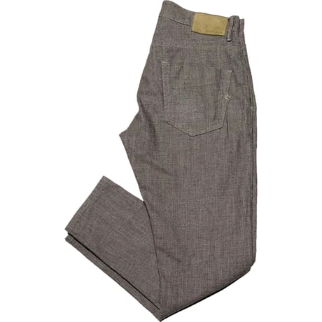 ☆タグ付き新古品☆ MADE IN ITALY製 SIVIGLIA テーパードパンツ ブラウン W33サイズ