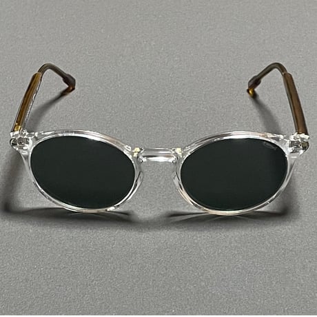 展示品渡し ★新品★ MADE IN ITALY製 SARAGHINA ReGILDA POLAR 415-GE 偏光レンズサングラス クリア×べっ甲色 ブラックレンズ