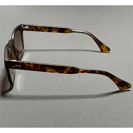 展示品渡し ★新品★ MADE IN ITALY製 SARAGHINA MICHELANGELO 26-MUN サングラス ダークブラウンべっ甲柄 ブラウンレンズ
