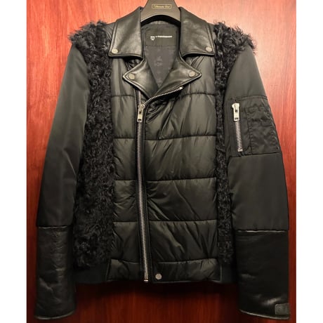 新品同様✨近年 マックスマーラ ダブルライダース 羊革レザー&リアルファー 羽織 CATEGORY ライダースジャケット | Ultimate Star