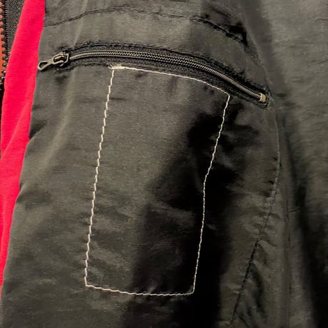 MADE IN POLAND製 90s Jack Wolfskin ナイロンマウンテンジャケット レッド Mサイズ