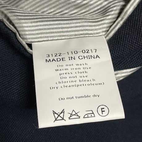 ☆タグ付き新古品☆ GREEN LABEL RELAXING コットンダブルジャケット ブラック 46サイズ