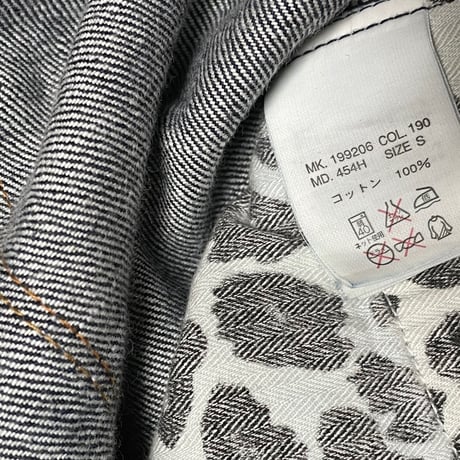 MADE IN JAPAN製 PAUL SMITH ペンキ加工デニムパンツ インディゴ Sサイズ