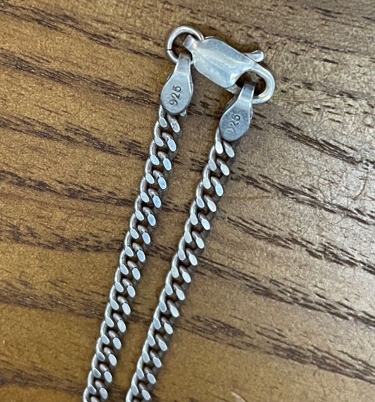 シルバー925製 マイアミキューバン 喜平ネックレス シルバー 幅2.8mm 