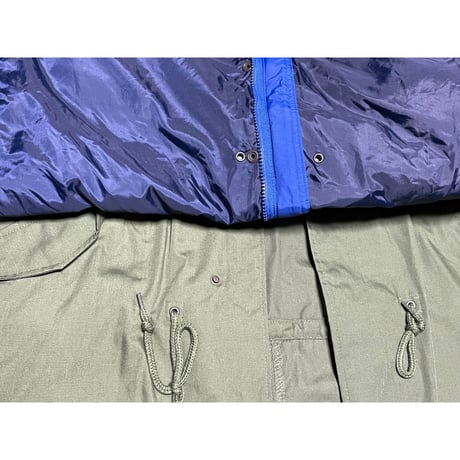 Awesome Boy × ichiryu made REMAKE MOUNTAIN MODS COAT ネイビー×カーキ XLサイズ