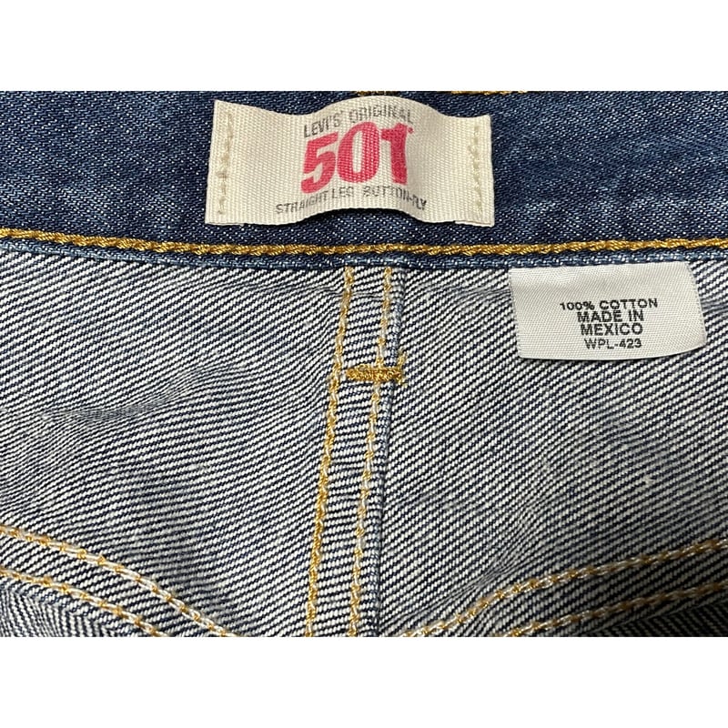 LEVI'S 501XX デニムパンツ インディゴ W32×L32 メキシコ製 LEVI'S 501XX デニムパンツ インディゴ W32×L32 メキシコ製