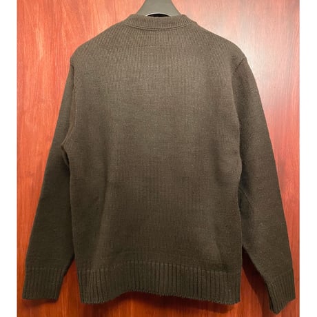 MADE IN MEXICO製 New York City Garments フルジップカーディガン ブラウン Sサイズ