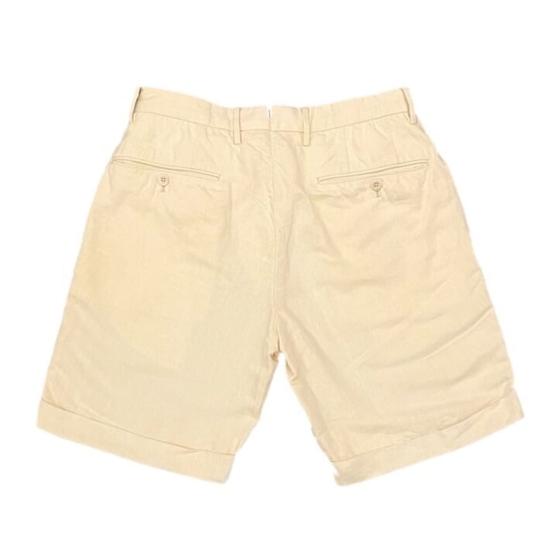 INCOTEX 白 リネン混 インコテックス INCOTEX パンツ スラックス ストレート イタリア製