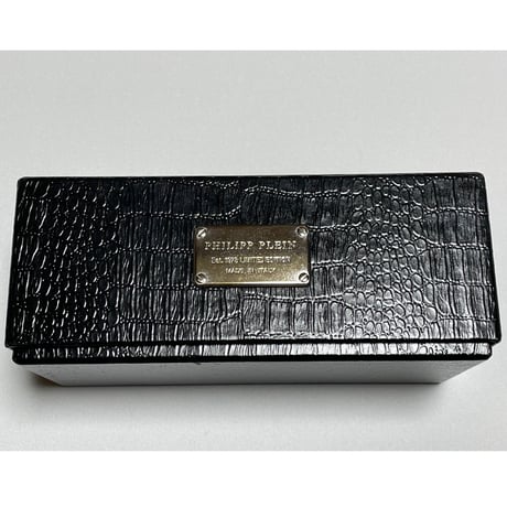 MADE IN ITALY製 専用BOX、ケース付き PHILIPP PLEIN ZOOモデルサングラス べっ甲色 ブラウンレンズ