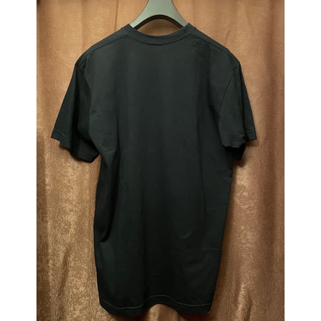 激レア MADE IN USA製 ROCKERS NYC 「反戦」 ハンドメイドジルコニア加工Tシャツ ブラック Lサイズ