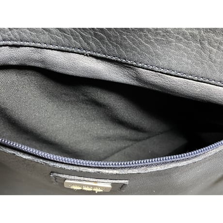 MADE IN ITALY製 ZANELLATO POSTINA パイソンレザークラッチバック グレー