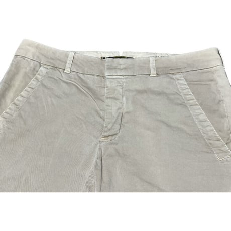 ▲訳あり商品▲ SOLIDO × MONOCROM Wネームチノパンツ ベージュ W30サイズ