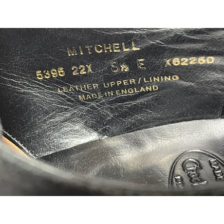 MADE IN ENGLAND製 CROCKETT & JONES MITCHELL スウェードモンクストラップシューズ ブラック 8 1/2 E/27cmサイズ