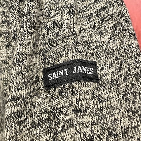 MADE IN FRANCE製 SAINT JAMES バスクシャツ 杢グレー SMサイズ