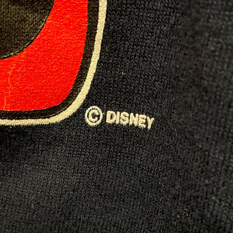 MADE IN USA製 Velva Sheen MINNIE MOUSE プリントスウェットトレーナー ネイビー Mサイズ
