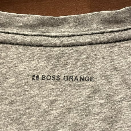BOSS ORANGE プリントTシャツ グレー Mサイズ