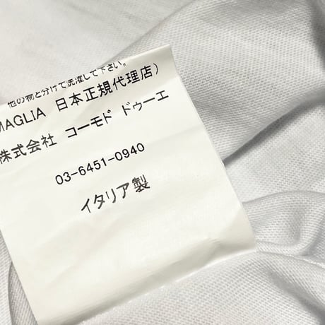★新品★ MADE IN ITALY製 MAGLIA 2025年AWモデル 「ROMA IN MAGLIA」 イタリア都市 コロッセオ プリント クルーネックTシャツ ホワイト×レッド M～XLサイズ