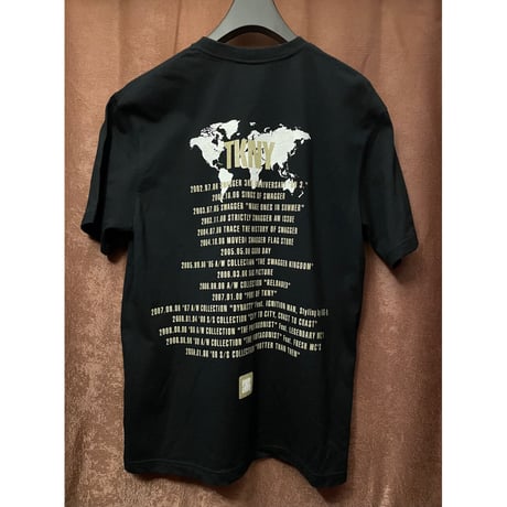 レア MADE IN JAPAN製 SWAGGER 10周年記念プリントTシャツ ブラック Lサイズ