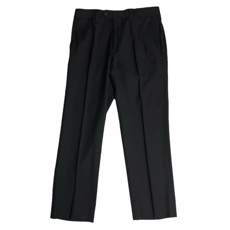 ▲訳あり商品▲ 専用ガーメントバッグ付き BANANA REPUBLIC ウールスーツ ブラック 38/W31サイズ
