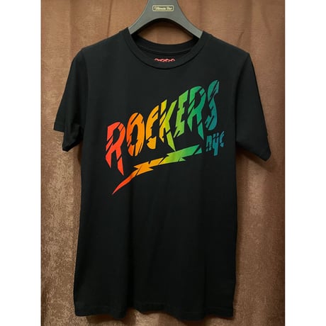 MADE IN USA製 ROCKERS NYC プリントTシャツ ブラック Mサイズ