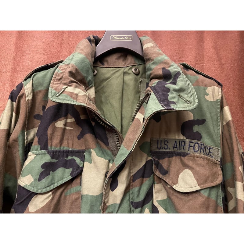 U.S.AIR FORCE M-65 ミリタリーフィールドジャケット 迷彩 L U.S.AIR FORCE M-65 ミリタリーフィールドジャケット 迷彩 L