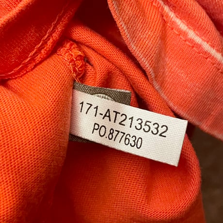 Tommy Bahama 半袖VネックTシャツ オレンジ Sサイズ