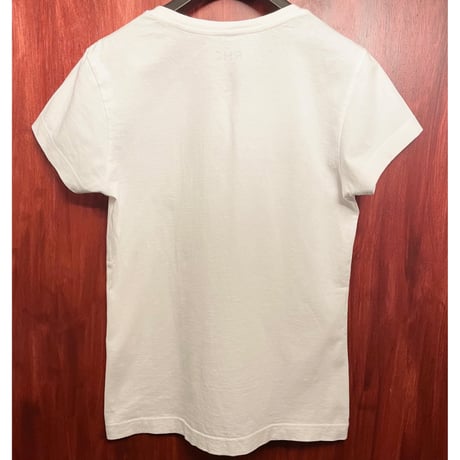 MADE IN JAPAN製 RHC RON HERMAN ポケット付きVネックTシャツ ホワイト Sサイズ