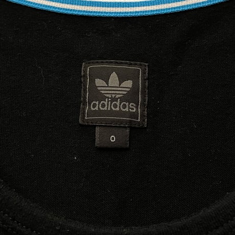 adidas チェーンデザインタンクトップ ブラック Oサイズ