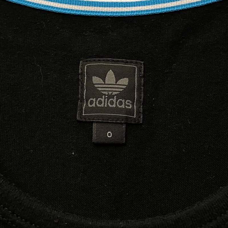 adidas チェーンデザインタンクトップ ブラック Oサイズ