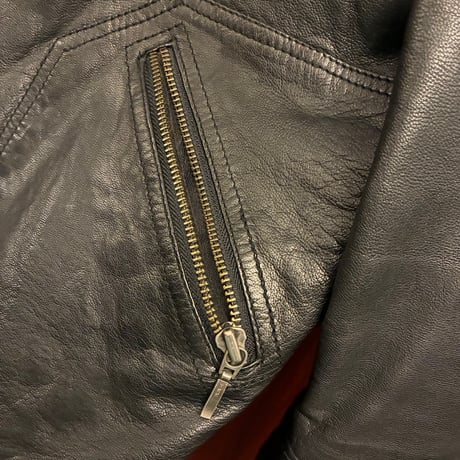 Nudie Jeans Goat Leather 本革 ヤギ革 ゴートレザージャケット ブラック Sサイズ