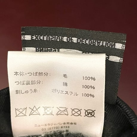 レア品 NEW ERA × Stussy × Harris Tweed 59FIFTY チェック柄ウールベースボールキャップ グレー 7-1/2 59.6cm