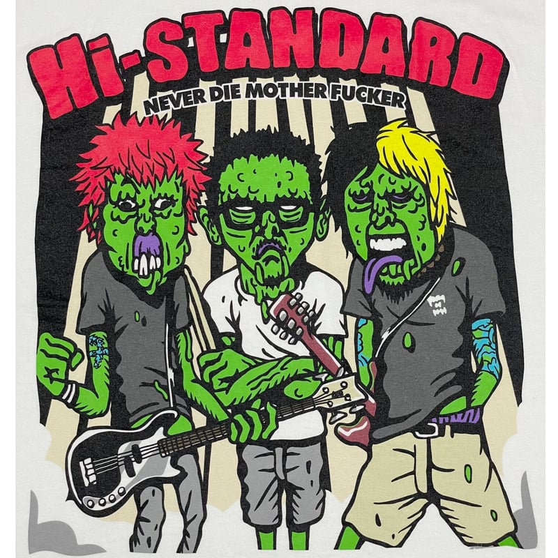 MADE IN JAPAN製 Hi-STANDARD NEVER DIE MOTHER FUC