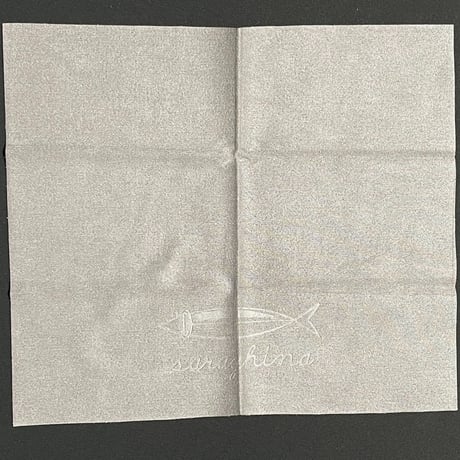 ★新品★ MADE IN ITALY製 SARAGHINA ANTI-FOG 曇り止めメガネクロス グレー