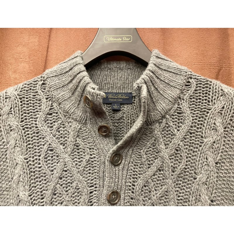 MADE IN ITALY製 BROOKS BROTHERS ITALIAN YARN ヘンリ